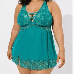 NWT Torrid Moody Butterflies Lingerie Slip Dress Fanfare 4x 4 26